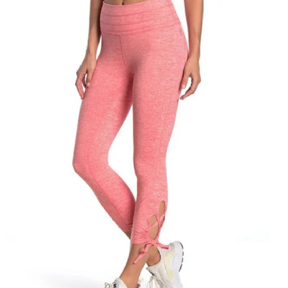 Free People Pink Swerve Leggings Small NWT - Picture 7 of 9